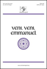 Veni Veni Emmanuel SATB choral sheet music cover